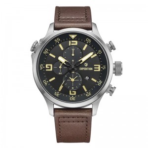 Expedition 6318 Silver Brown Leather MCLSSBAIV1